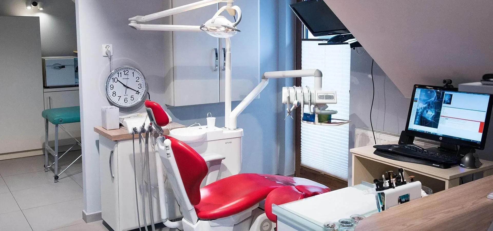 fotel dentystyczny, sprzęt